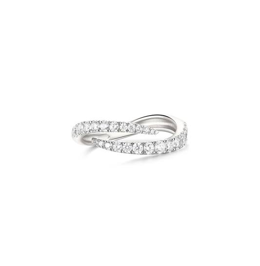  Fairy Dust - Link necklaces - Silver / Rhodium plated - Zirconia